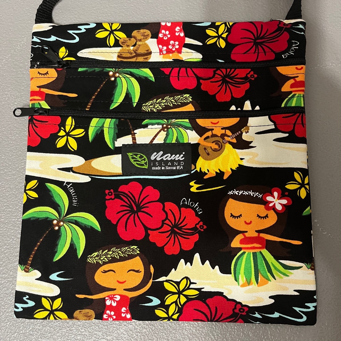 Large Hawaiian Hula Girl Bag