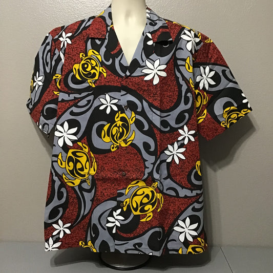 Honu Wave Aloha Shirt