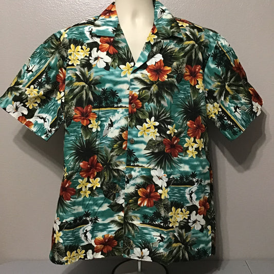 Shredding The Ocean Aloha Shirt