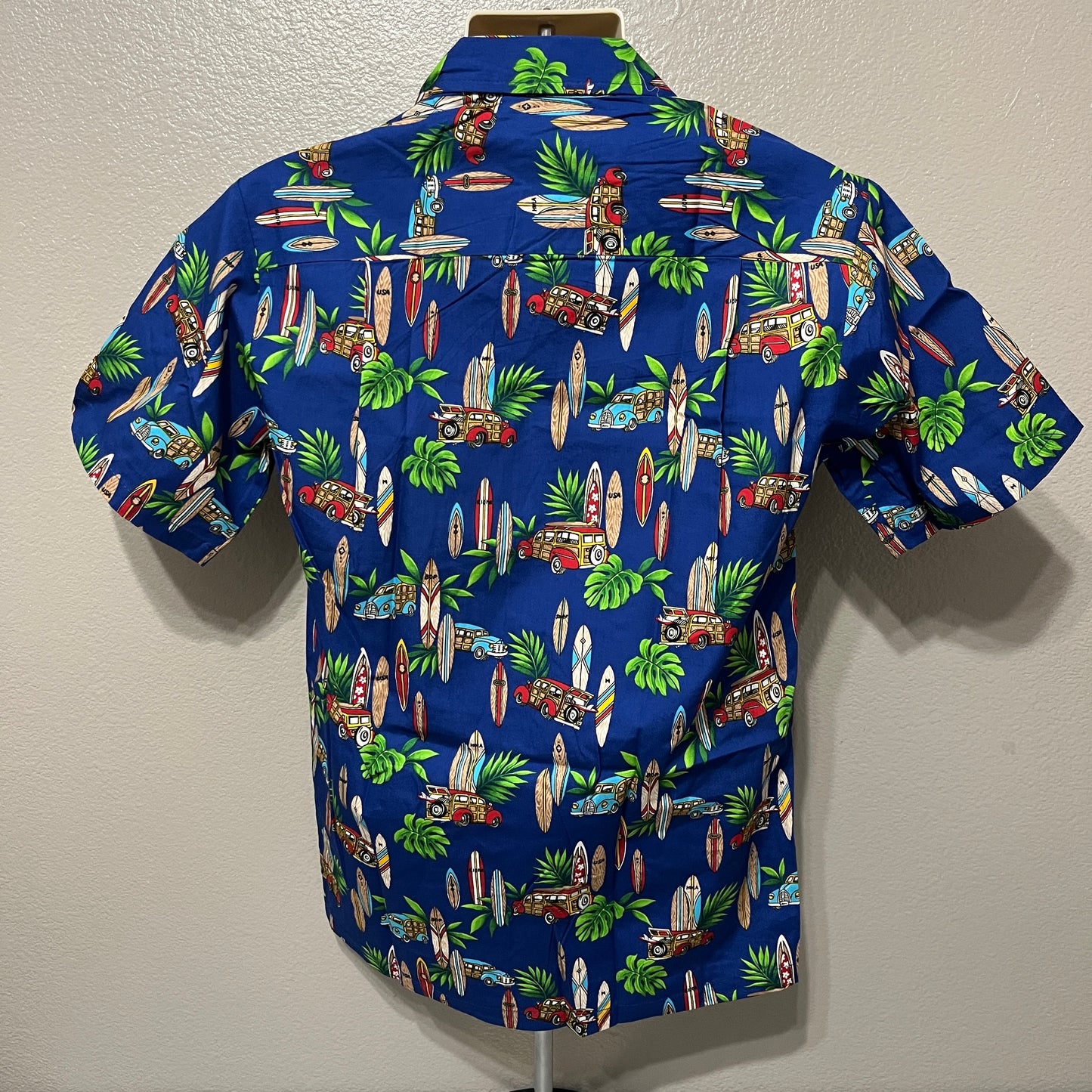 Retro Surfing Aloha Shirt