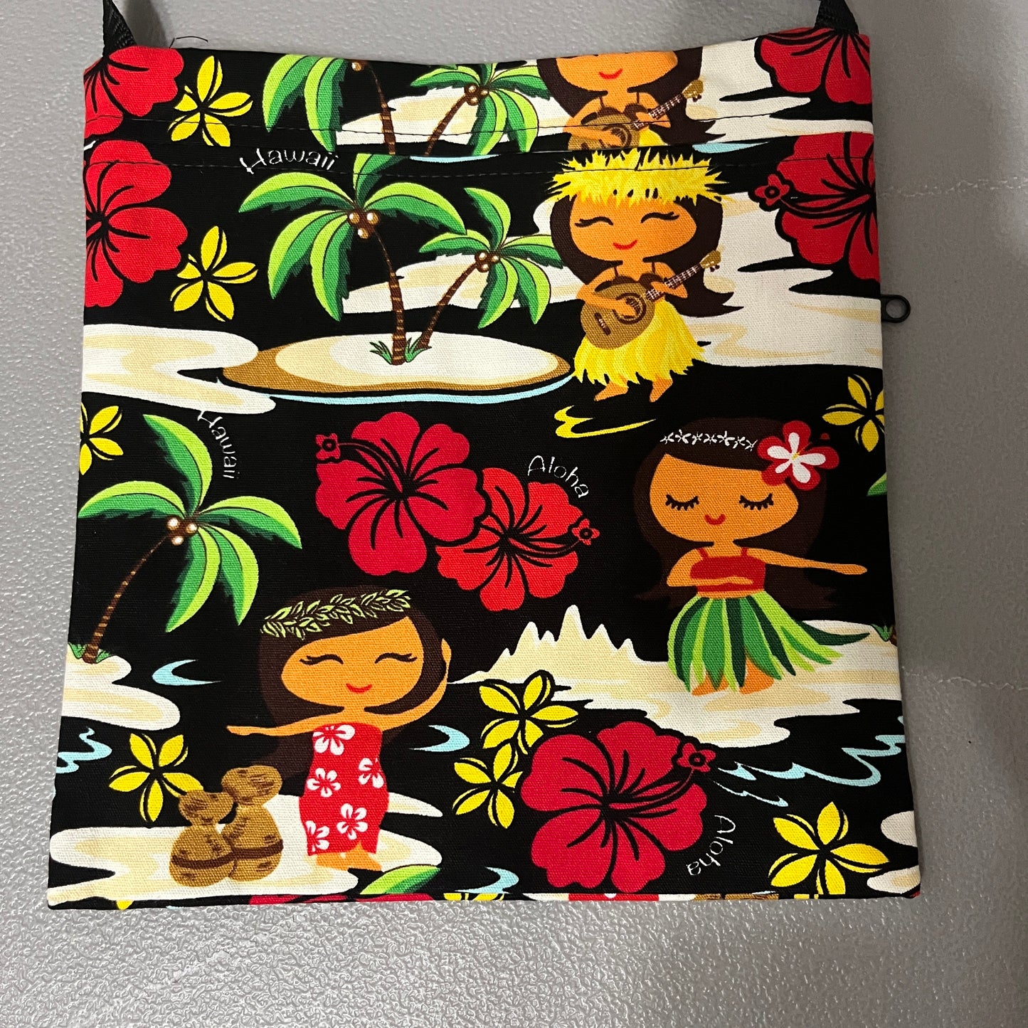 Large Hawaiian Hula Girl Bag