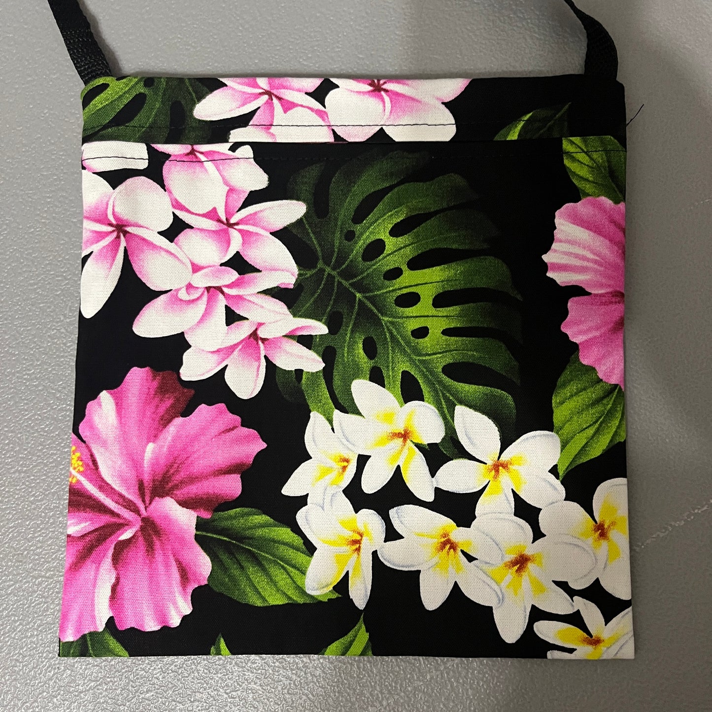 Large Luxury Hibiscus Bag