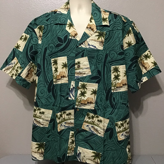 Pictures In Paradise Aloha Shirt