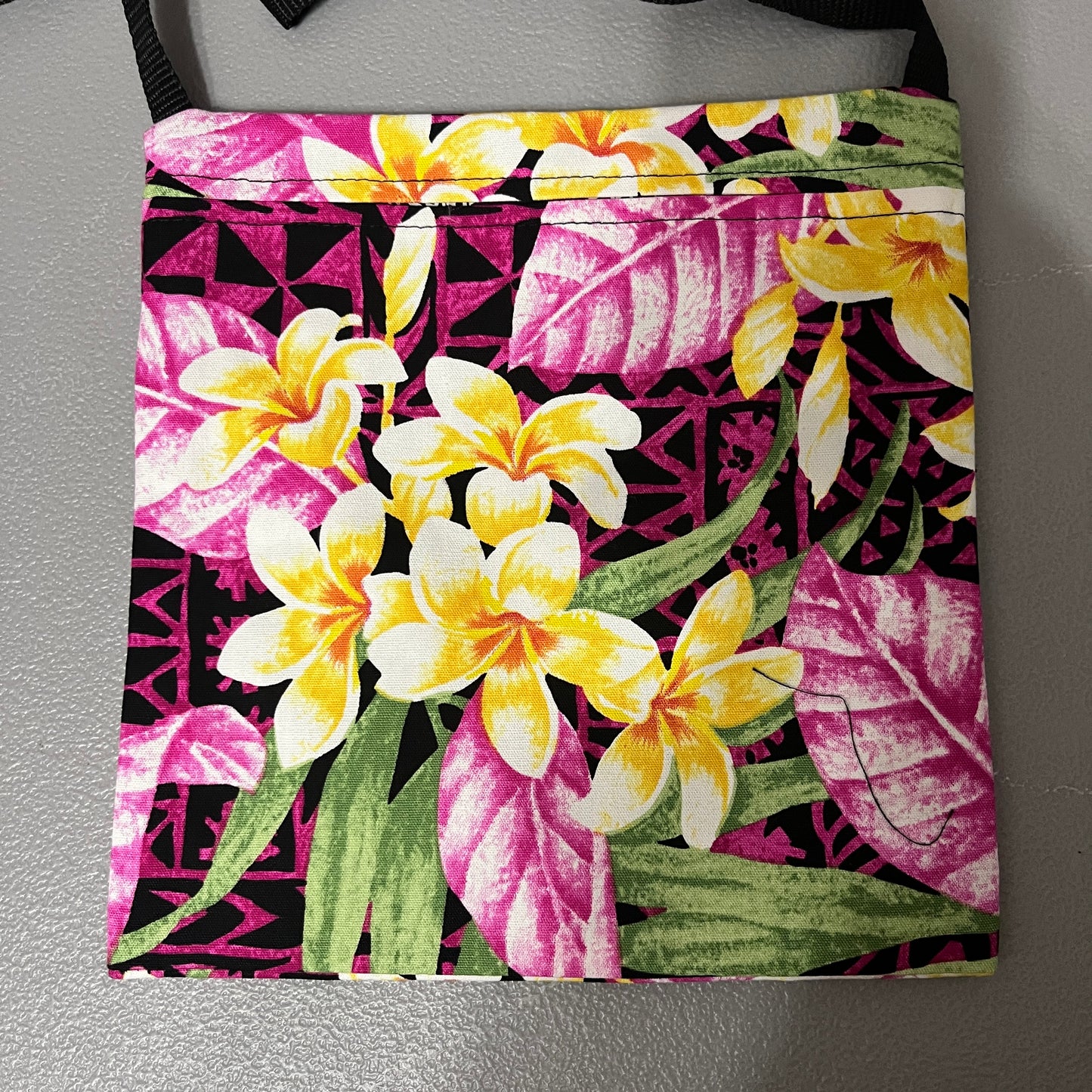 Large Tahiti Plumeria Bag