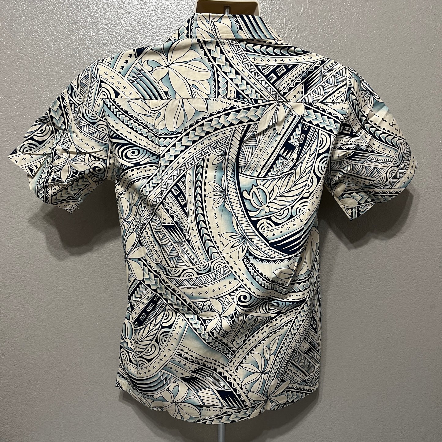 Detailed Tribal Aloha Shirt