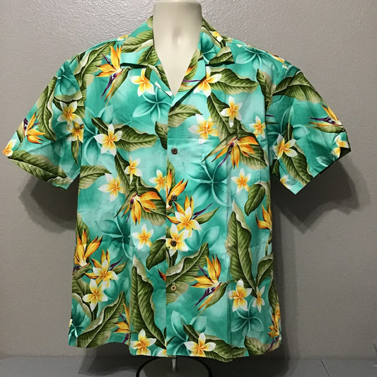 Plumeria Garden Aloha Shirt