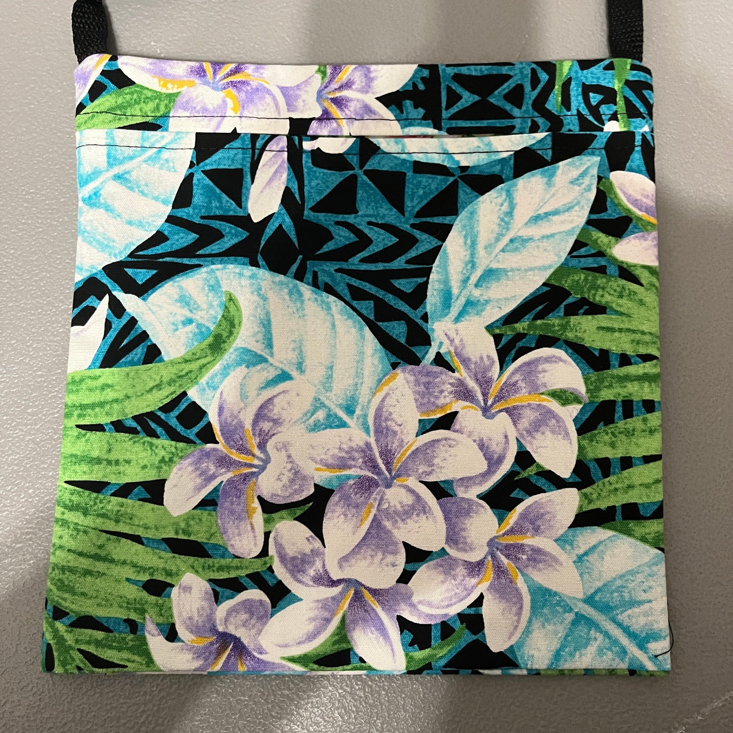 Large Tahiti Plumeria Bag