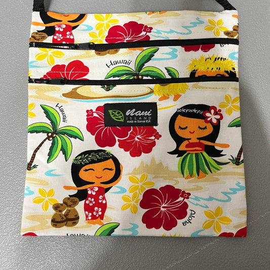 Large Hawaiian Hula Girl Bag