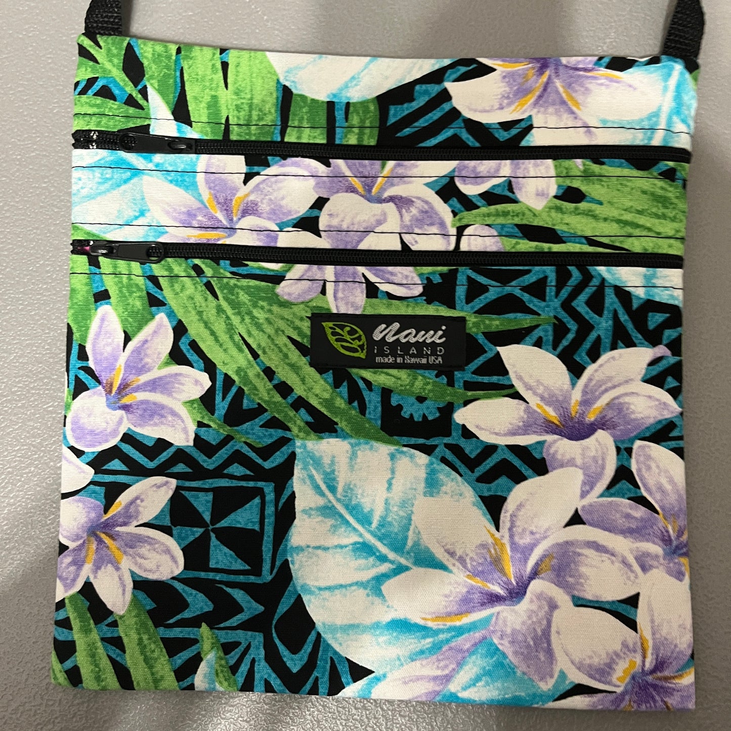 Large Tahiti Plumeria Bag