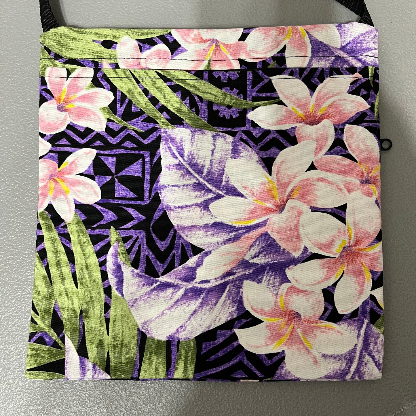 Large Tahiti Plumeria Bag